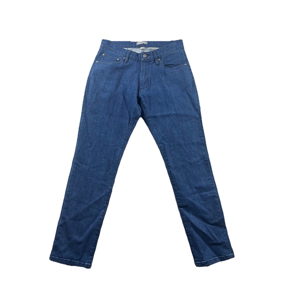 Ash & Erie Jeans Mens 29x28 Blue Slim Straight Leg Stretch Denim Mid Rise